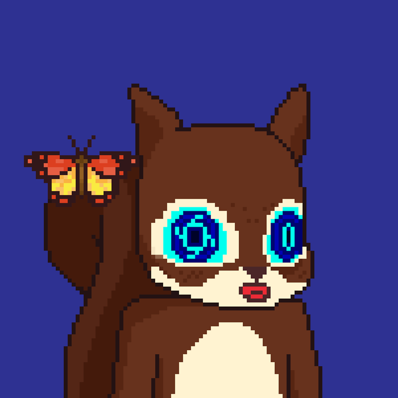 Pixel Squirrels #2543